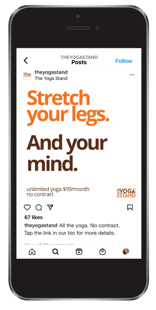 Stretch Your Legs IG Ad 2